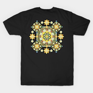 Folkloric Maximalist Flower Crown T-Shirt